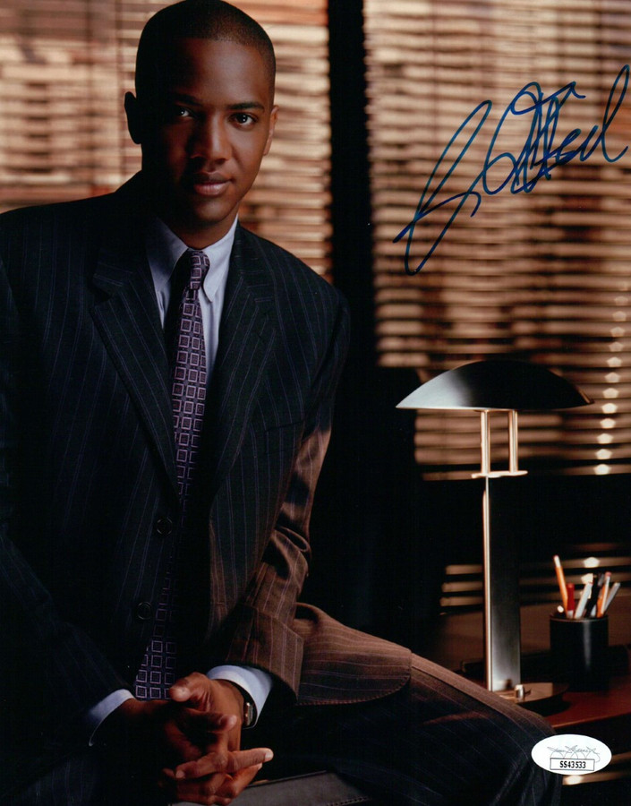 J. August Richards Signed Autographed 8X10 Photo Angel Charles Gunn JSA SS43533