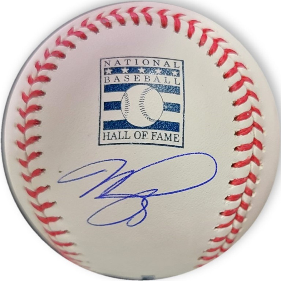Mike Piazza Hand Signed Auto MLB Baseball Los Angeles Dodgers Mets HOF BALL MLB