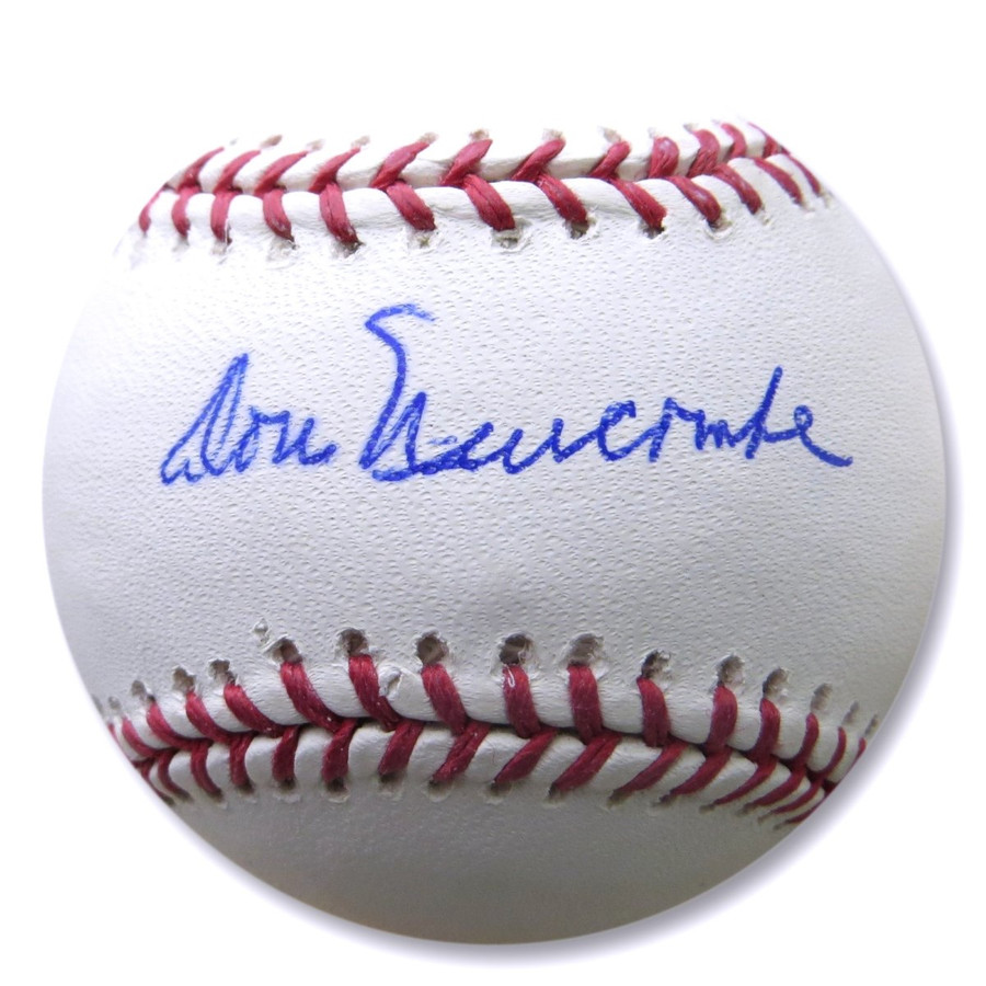 Don Newcombe Signed Autographed MLB Baseball Los Angeles Dodgers JSA TT40917