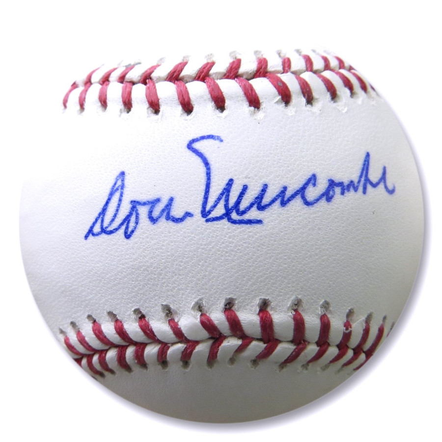 Don Newcombe Signed Autographed MLB Baseball Brooklyn Los Angeles Dodgers JSA A