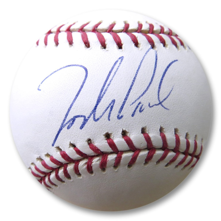 Josh Paul Signed Autographed MLB Baseball White Sox Rays Angels S1245