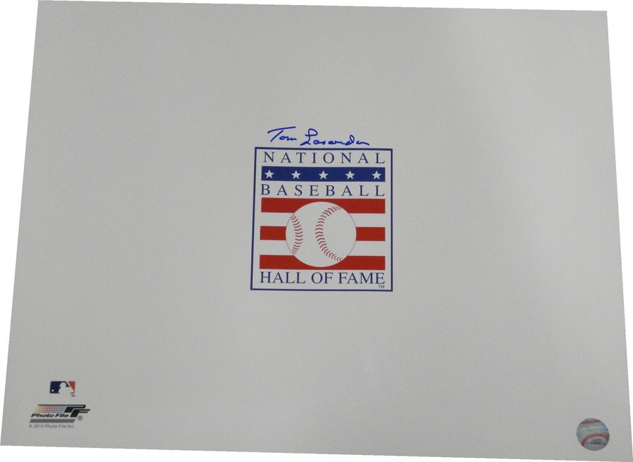Tommy Lasorda Hand Signed Autographed 16x20 Photo LA Dodgers Hall Of Fame COA