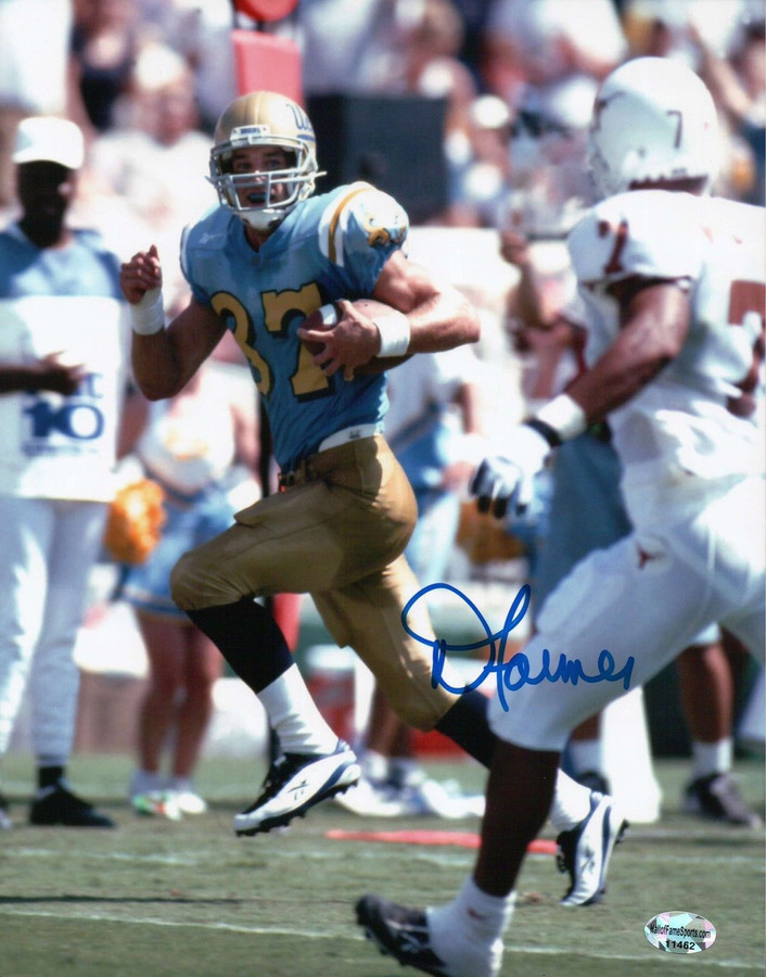 Danny Farmer Signed 8X10 Photo Autograph UCLA Bruins Running Auto Right w/COA