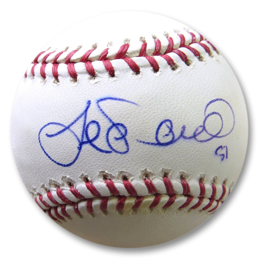 Joe Saunders Signed Autographed MLB Baseball Angels Diamondbacks S1279