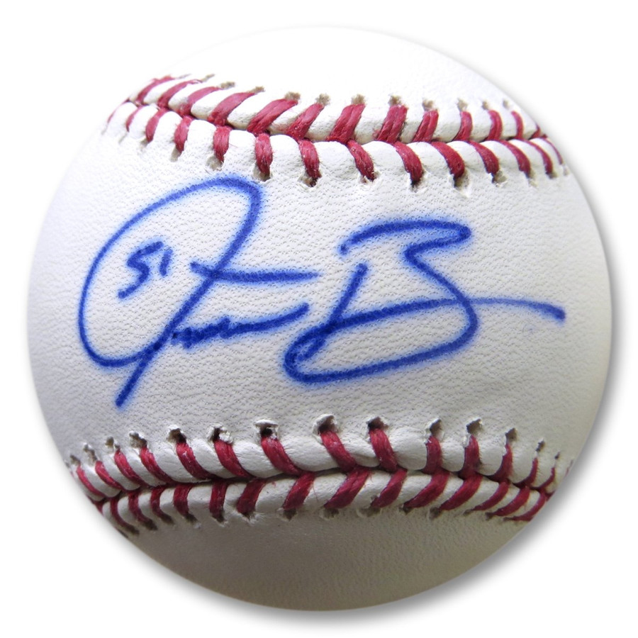 Jonathan Broxton Signed Autographed MLB Baseball Los Angeles Dodgers S1290