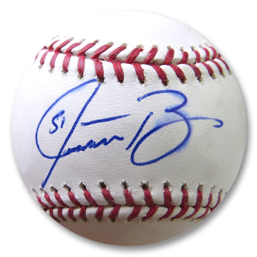 Jonathan Broxton Signed Autographed MLB Baseball Los Angeles Dodgers S1289