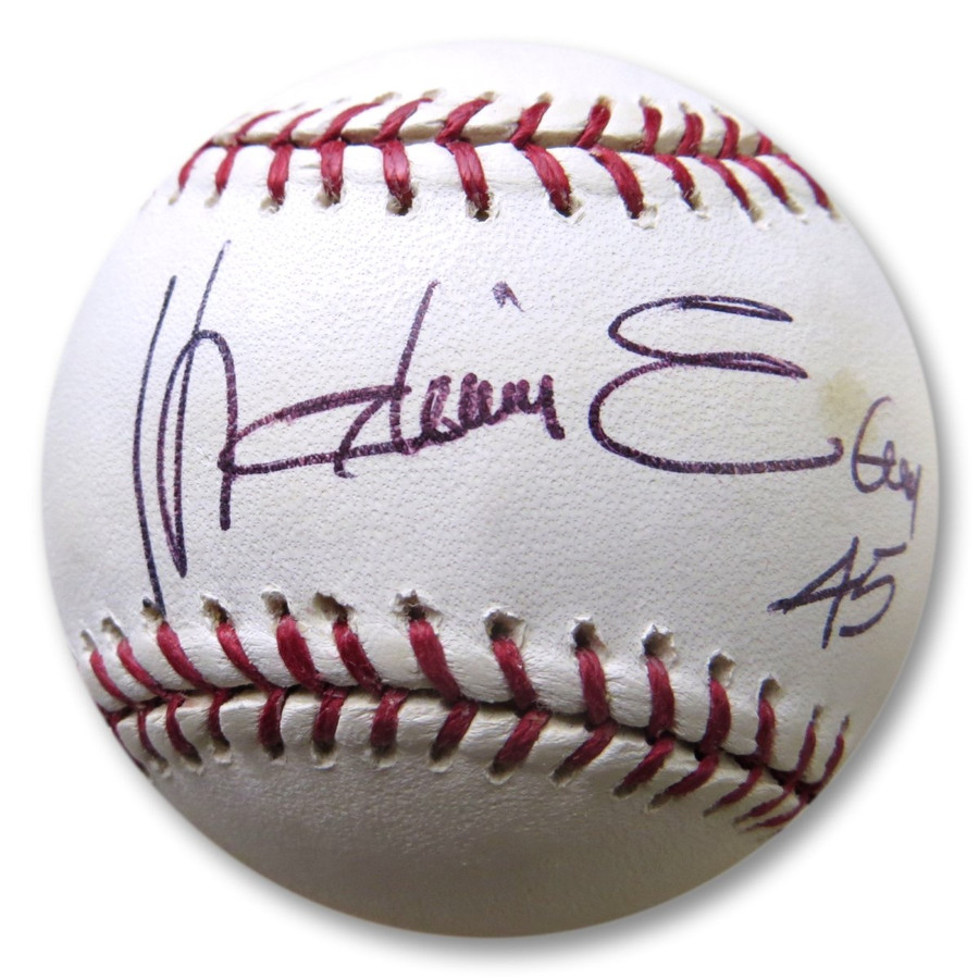 Kelvim Escobar Signed Autographed MLB Baseball Angels Blue Jays S1294