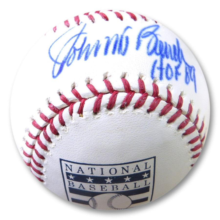 Johnny Bench Signed Autographed MLB Baseball Cincinnati Reds HOF 89 MLB FJ710700