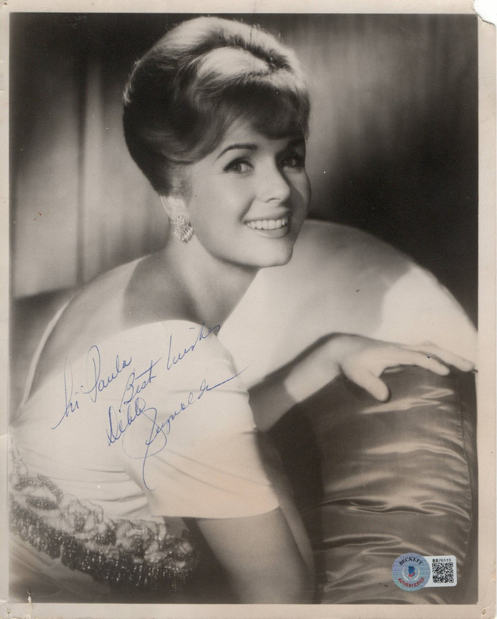 Debbie Reynolds Signed Autographed 8X10 Photo Hollywood Legend BAS BB76519