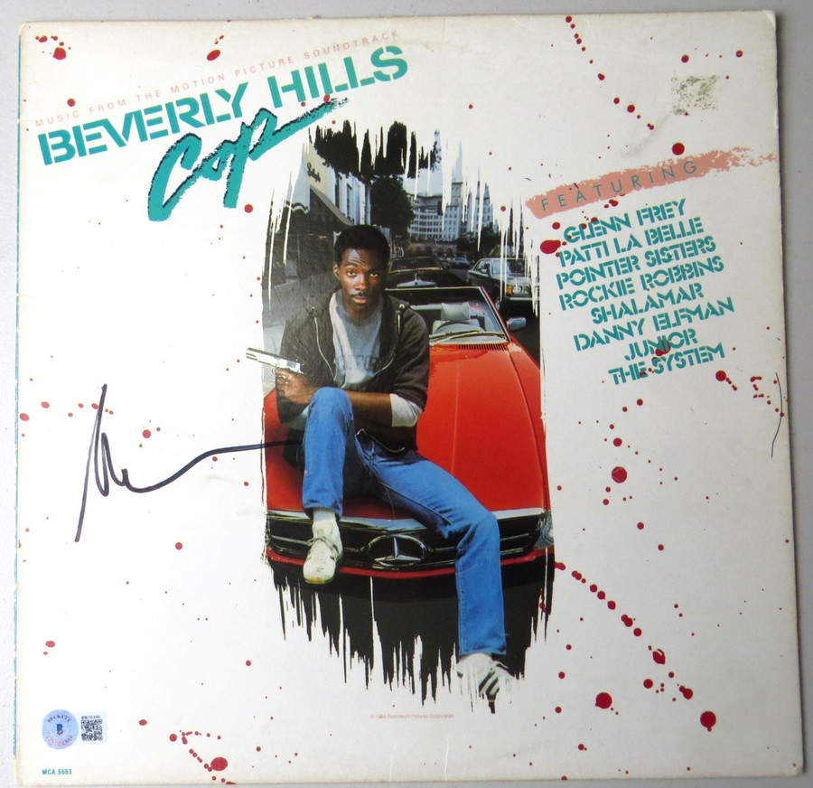Martin Brest Signed Autographed Record Album Cover Beverly Hills Cop BAS BB76396