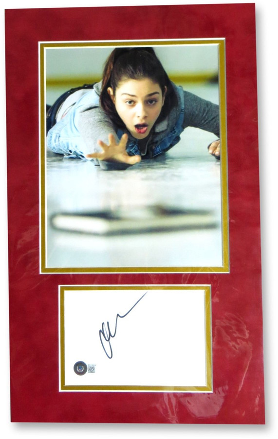 Odeya Rush Signed Autographed 8X10 Photo Index Card Goosebumps BAS BD19824