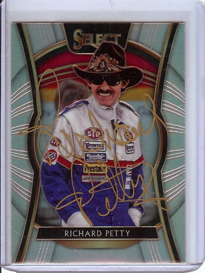 Richard Petty 2020 Panini Chronicles Select Prizm Autograph  #7 JSA UU68750