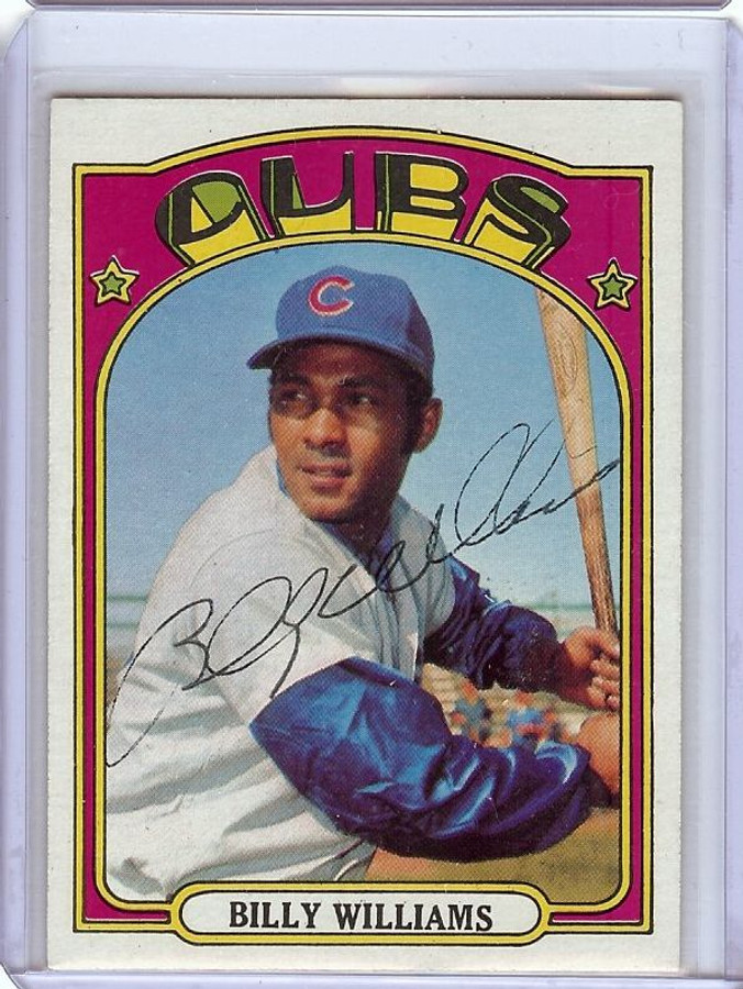 Billy Williams Chicago Cubs Fanatics Authentic Autographed Baseball