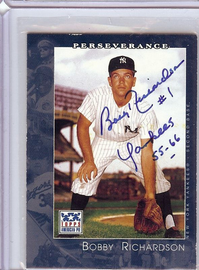 Bobby Richardson 2002 Topps American Pie Signed Autograph  #37 JSA VV99110