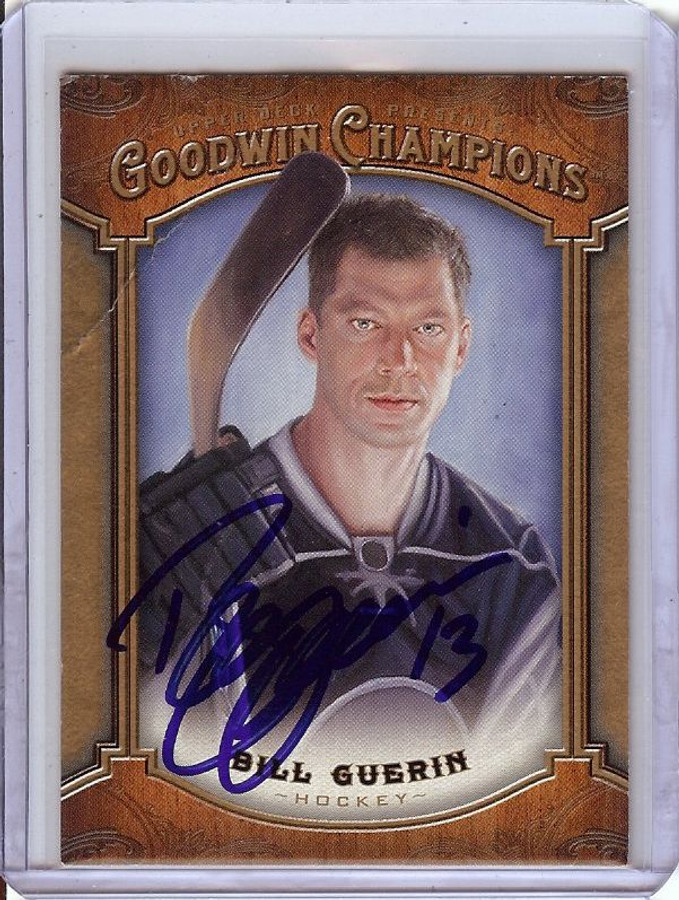 Bill Guerin 2014 Goodwin Champions Hand Signed Autographed  #26 JSA AB41699