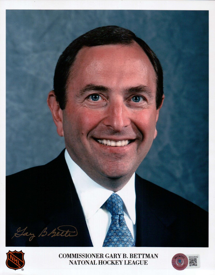 Gary Bettman Signed Autographed 8X10 Photo NHL Commissioner BAS BD22842