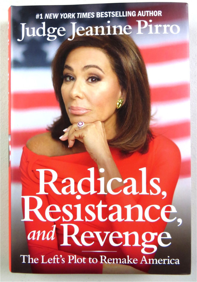 Judge Jeanine Pirro Signed Autographed Book Radicals, Resistance and Revenge COA