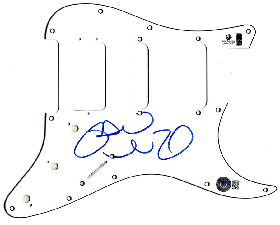 Jason Mraz Signed Autographed Electric Guitar Pickguard Singer BAS BD22869