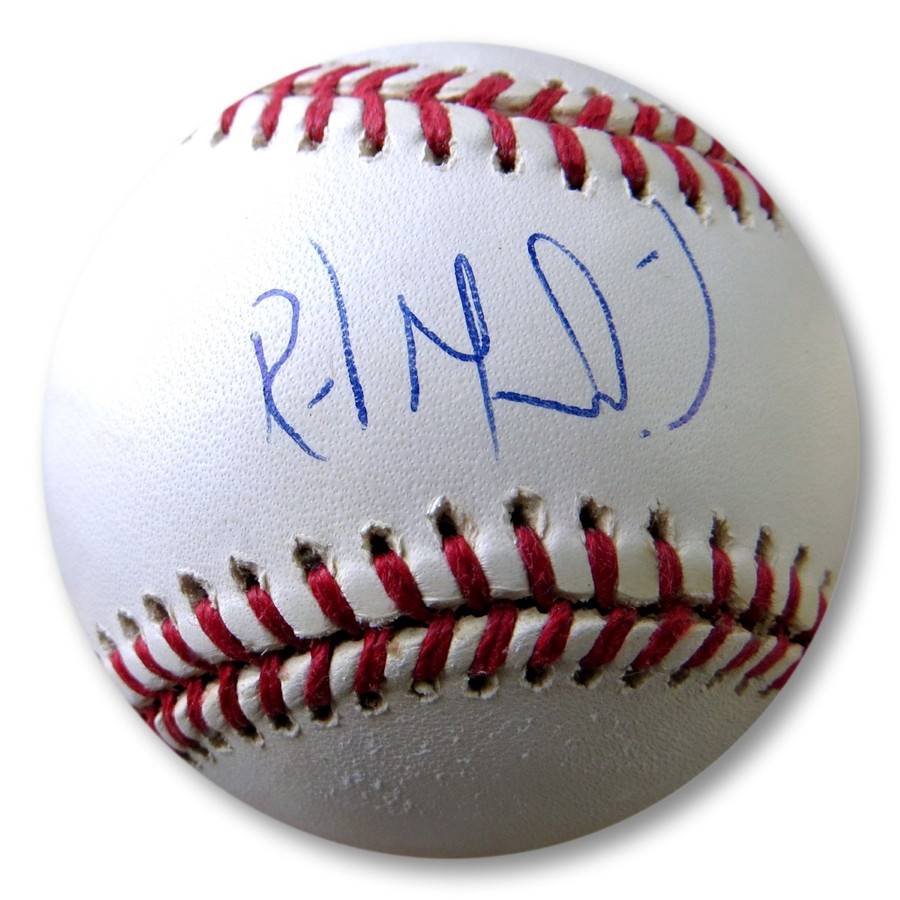 Raul Mondesi Signed Autographed OL Baseball Los Angeles Dodgers JSA AB41564