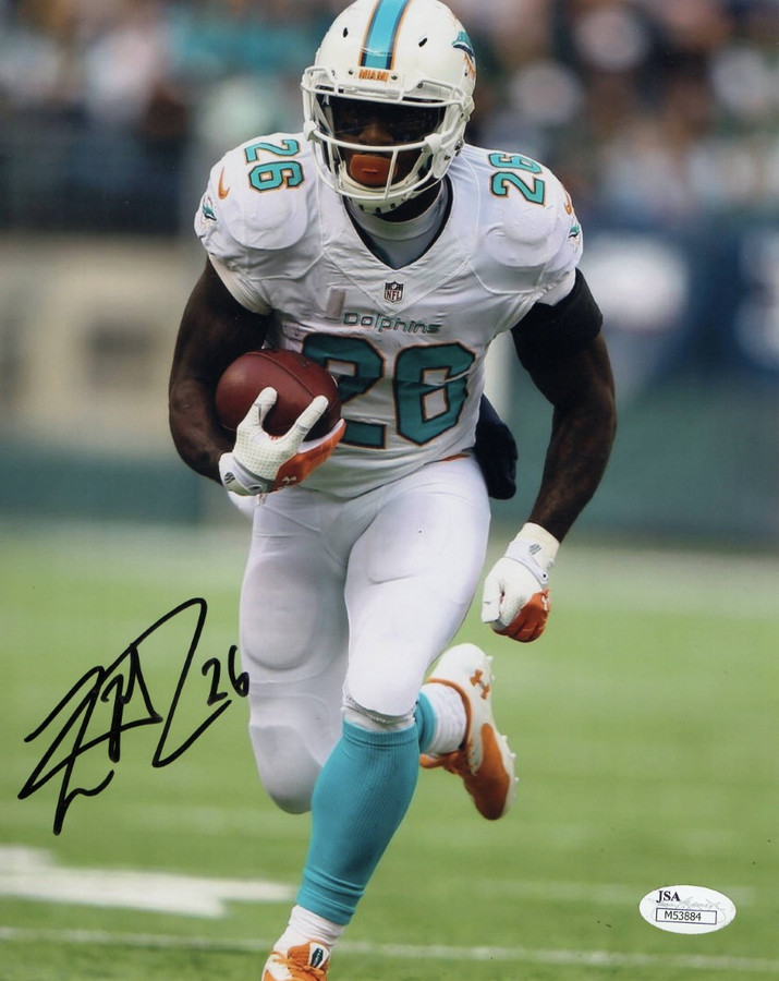 Lamar Miller Signed Autographed 8X10 Photo Miami Dolphins JSA M53884