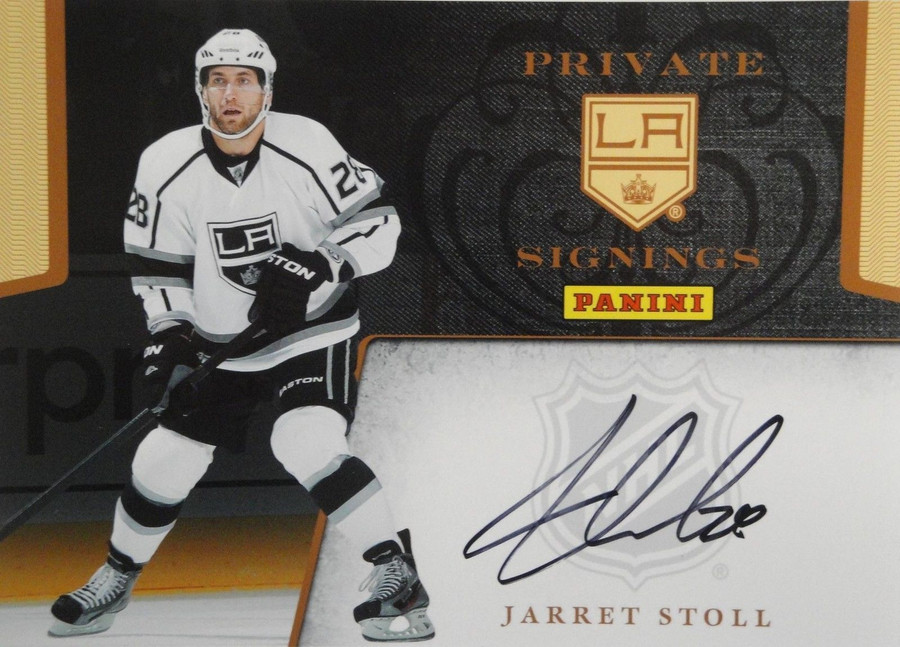 Jarrett Stoll Hand Signed Autographed 4"x6" Photo Los Angeles Kings Private/ COA