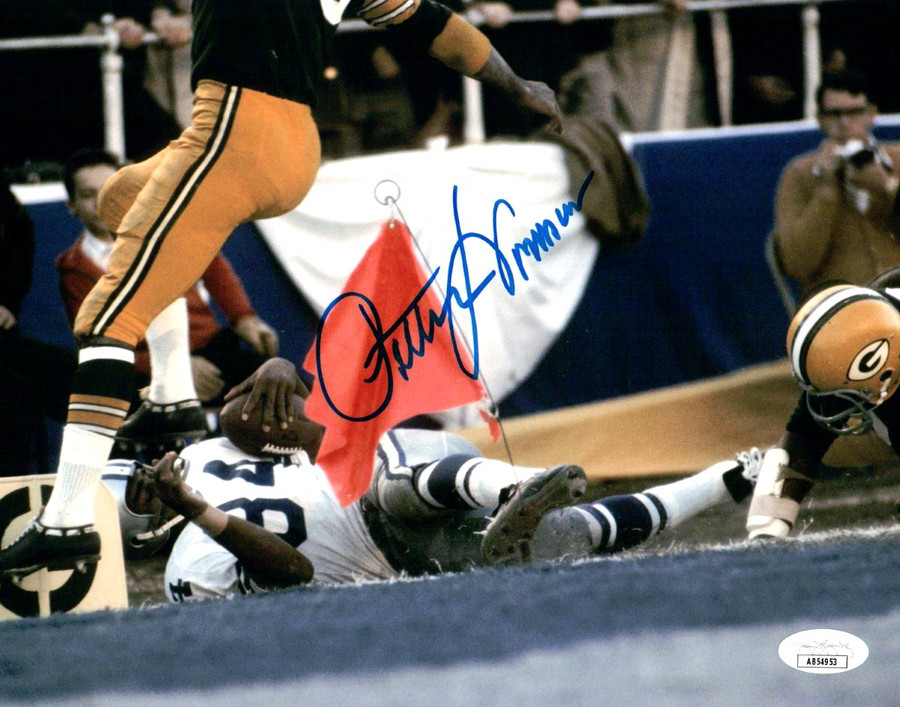 Pettis Norman Signed Autograph 8X10 Photo Dallas Cowboys vs. Packers JSA AB54953
