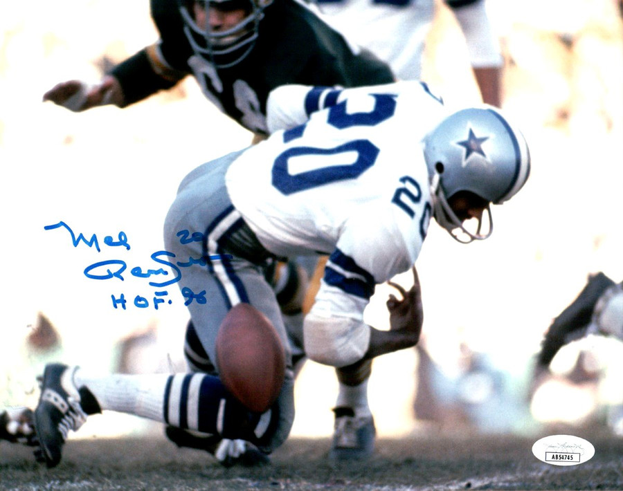 Mel Renfro Signed Autographed 8X10 Photo Cowboys "HOF 96" JSA AB54745