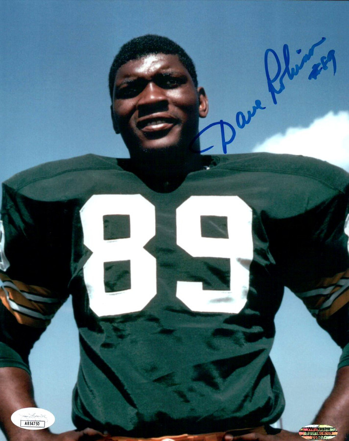 Dave Robinson Signed Autographed 8X10 Photo Packers Pose #89 JSA AB54750