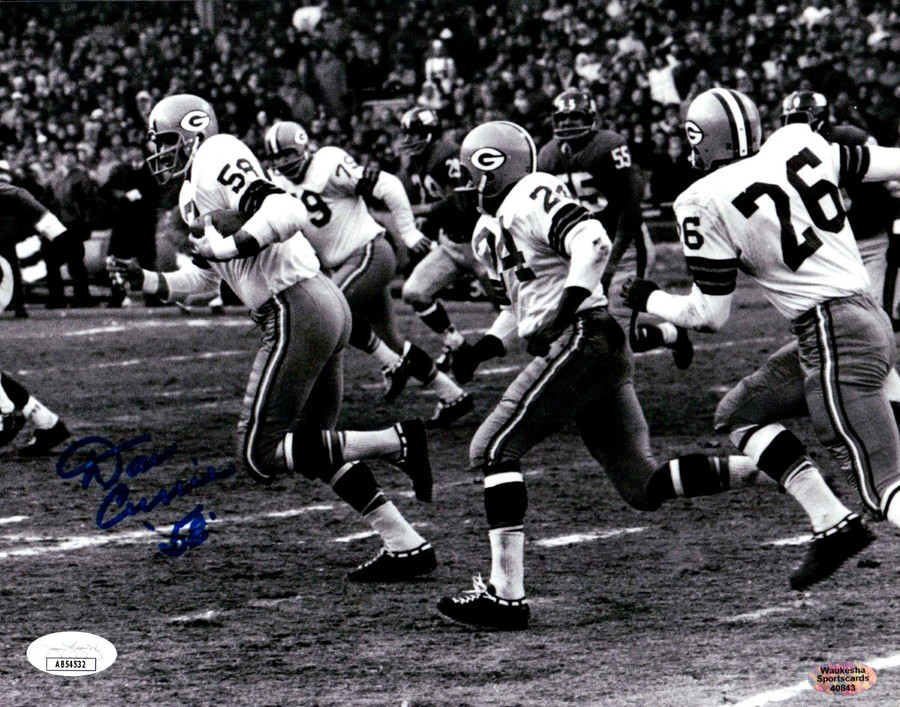 Dan Currie Signed Autographed 8X10 Photo Packers Running JSA AB54532