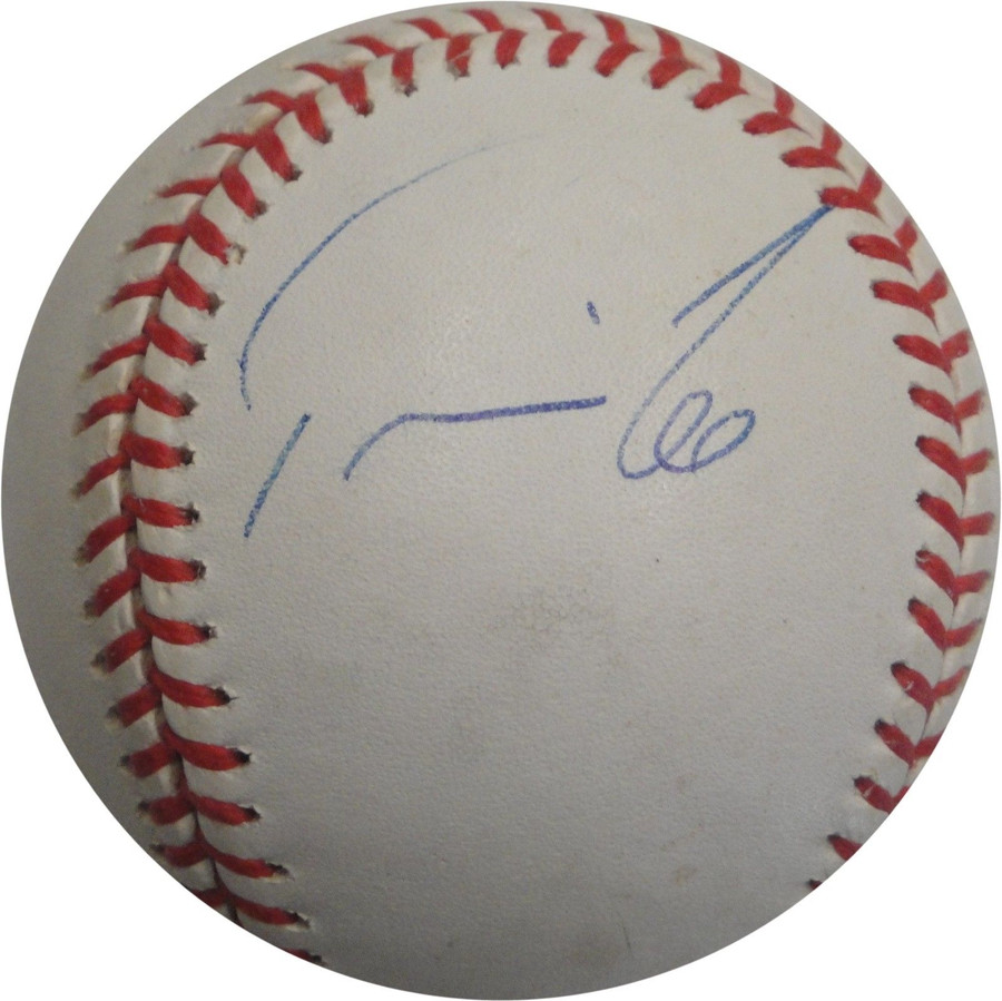 Travis Lee Hand Signed Autographed MLB Baseball Blue Jays
