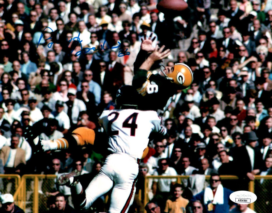 Boyd Dowler Signed Autographed 8X10 Photo Packers Catch vs. Bears JSA AB54564