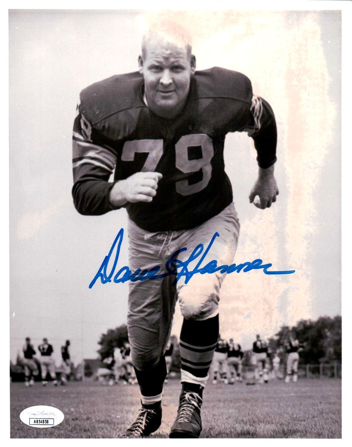 Dave Hanner Signed Autographed 8X10 Photo Green Bay Packers JSA AB54858