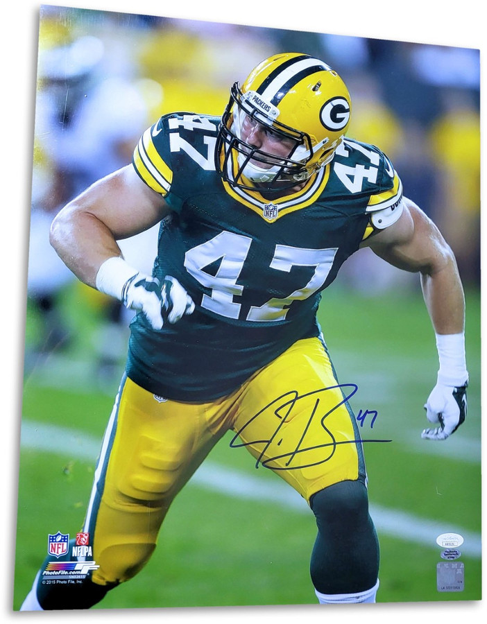 Jake Ryan Signed Autographed 16X20 Photo Green Bay Packers JSA AB55151