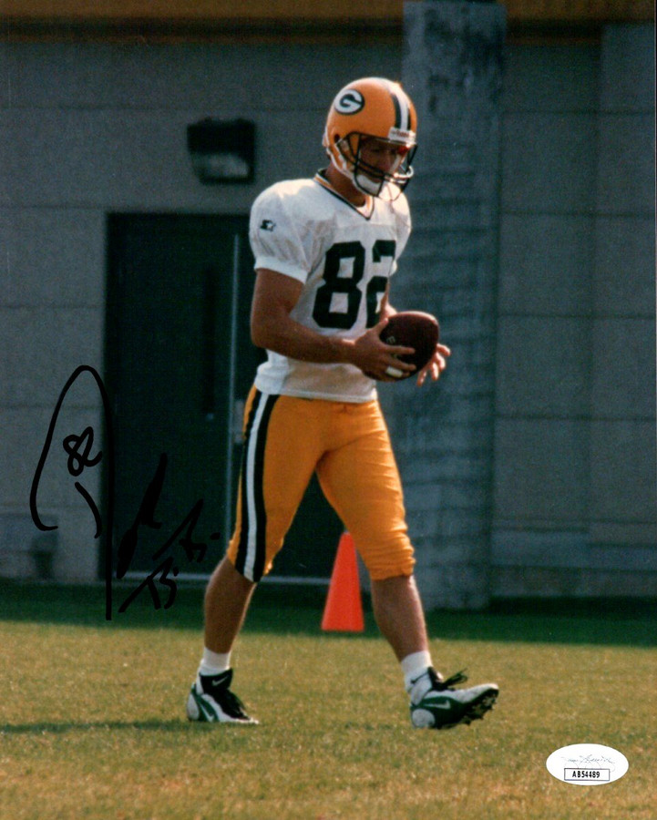 Don Beebe Signed Autographed 8X10 Photo Green Bay Packers JSA AB54489