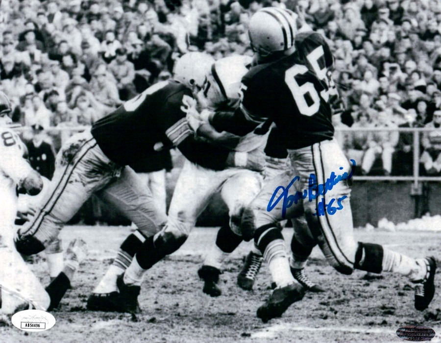 Tom Bettis Signed Autographed 8X10 Photo Green Bay Packers JSA AB54496
