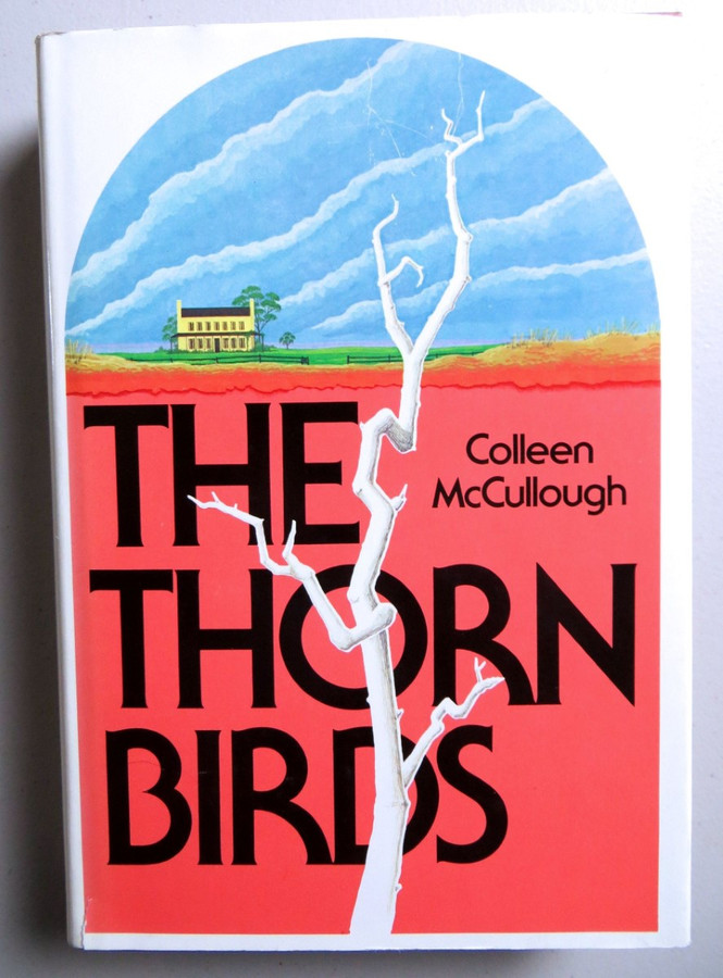 Colleen McCullough Signed Autographed Book The Thorn Birds 1st Ed. JSA AB55116