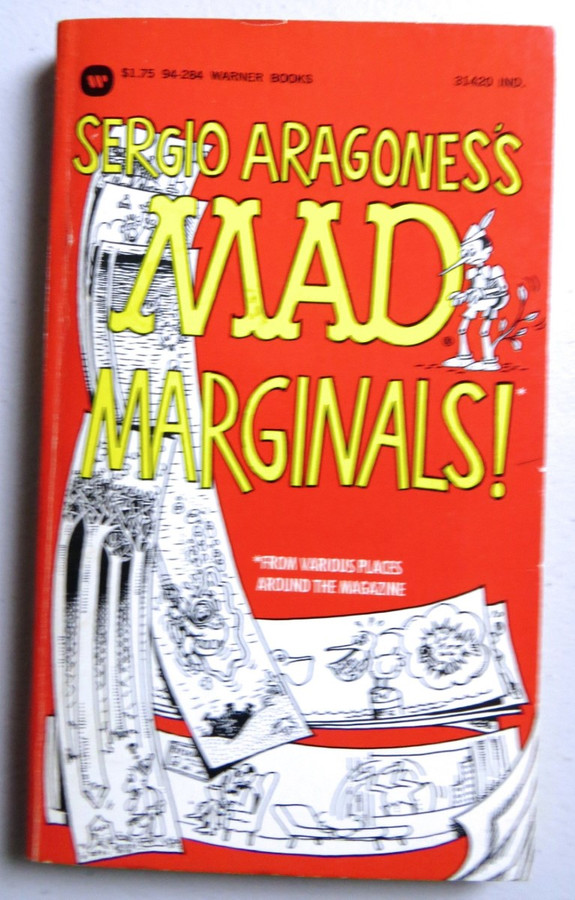 Sergio Aragoness Signed Autographed Book & Sketch MAD Marginals JSA AB55178