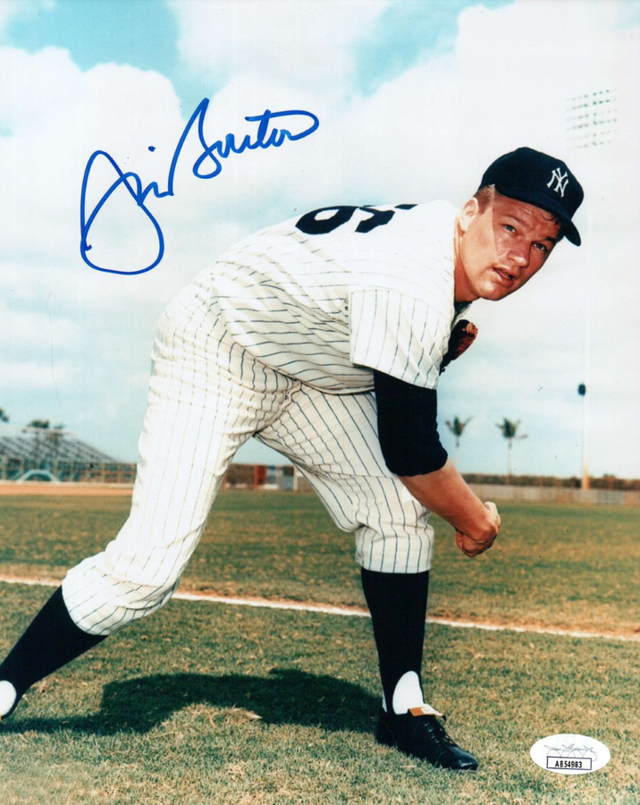 Jim Bouton Signed Autographed 8X10 Photo New York Yankees JSA AB54983