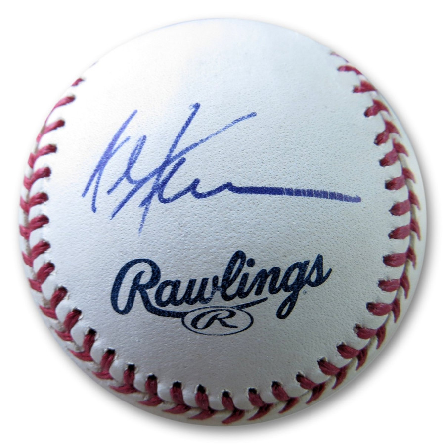 Al Ferrara Signed Autographed MLB Baseball Dodgers Padres S1248