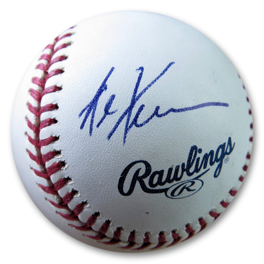Al Ferrara Signed Autographed MLB Baseball Dodgers Padres S1247