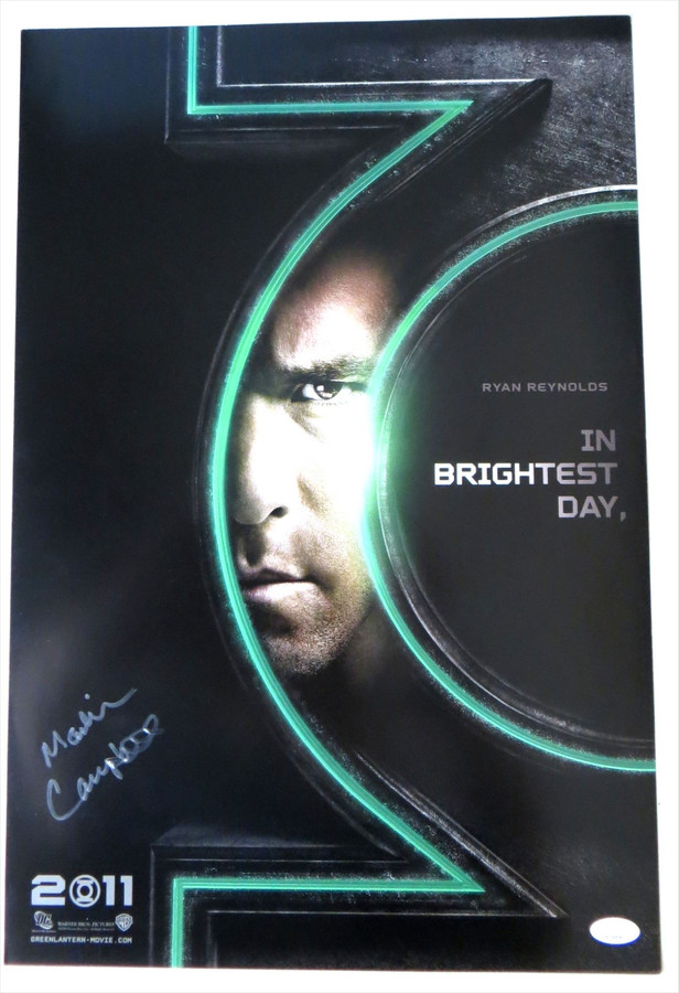 Martin Campbell Signed Autograph 13X20 Poster Green Lantern Director JSA AD54856