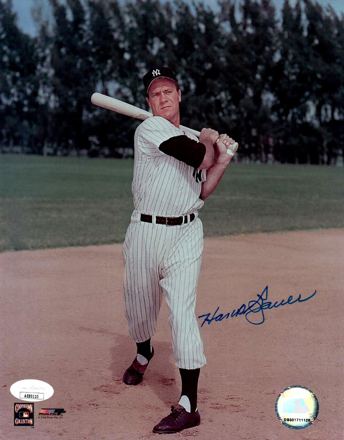 Hank Bauer Signed Autographed 8X10 Photo New York Yankees JSA AE80110