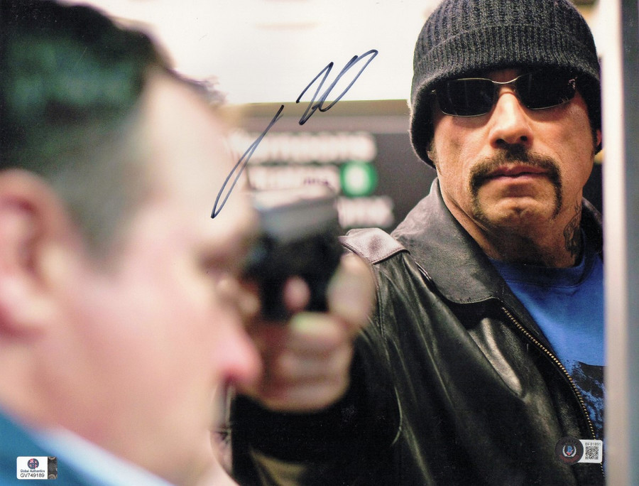 John Travolta Signed Autographed 11X14 Photo Taking of Pelham 123 BAS BF81891