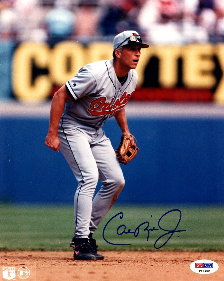 Cal Ripken Jr. Signed Autographed 8X10 Photo Orioles Road in Field PSA P46402