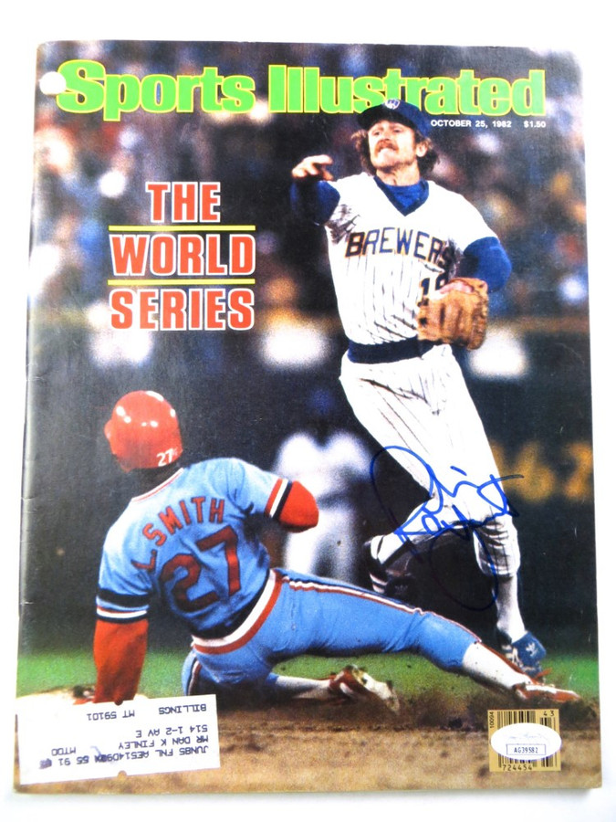 Robin Yount Signed Autographed Magazine Sports Illustrated 1982