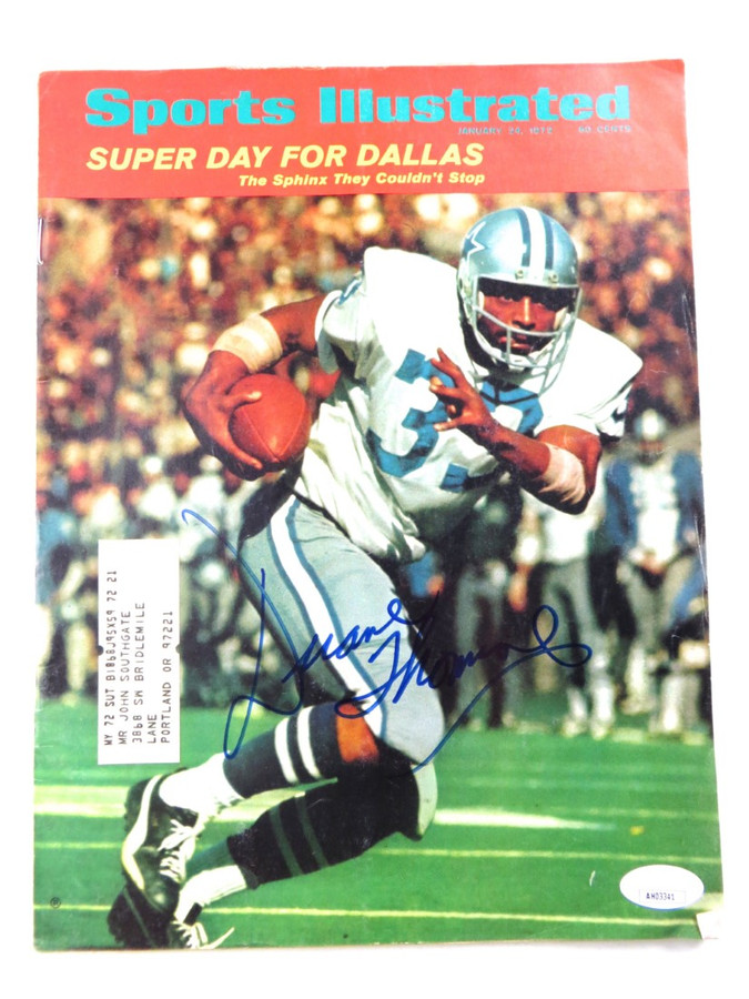 Duane Thomas Signed Autographed Magazine Sports Illustrated 1972 JSA AH03341