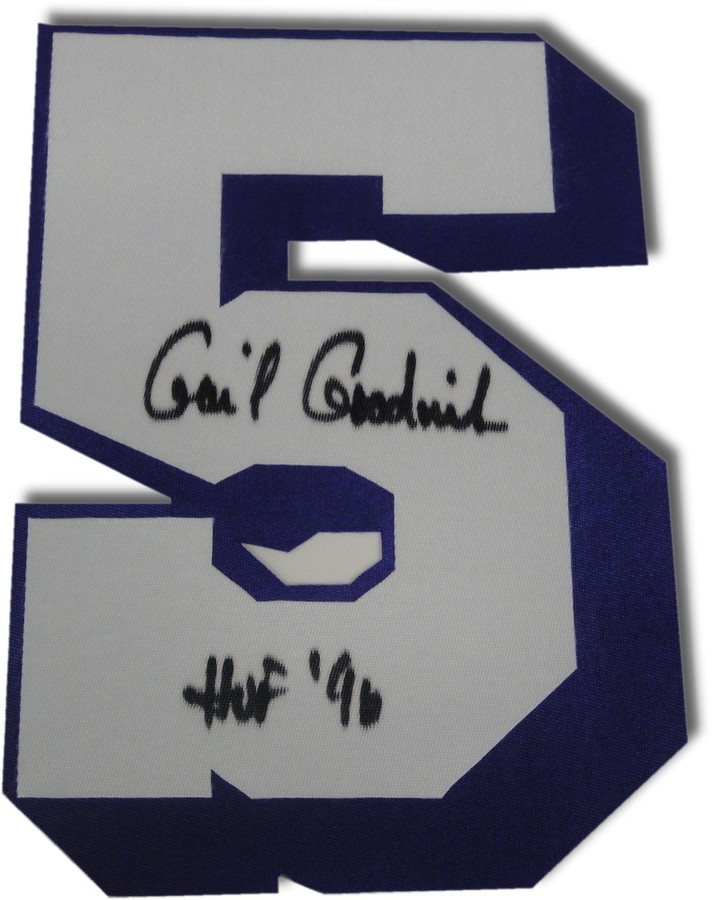 Gail Goodrich Signed Autographed White #5 Jersey #5 Only LA Lakers Number COA