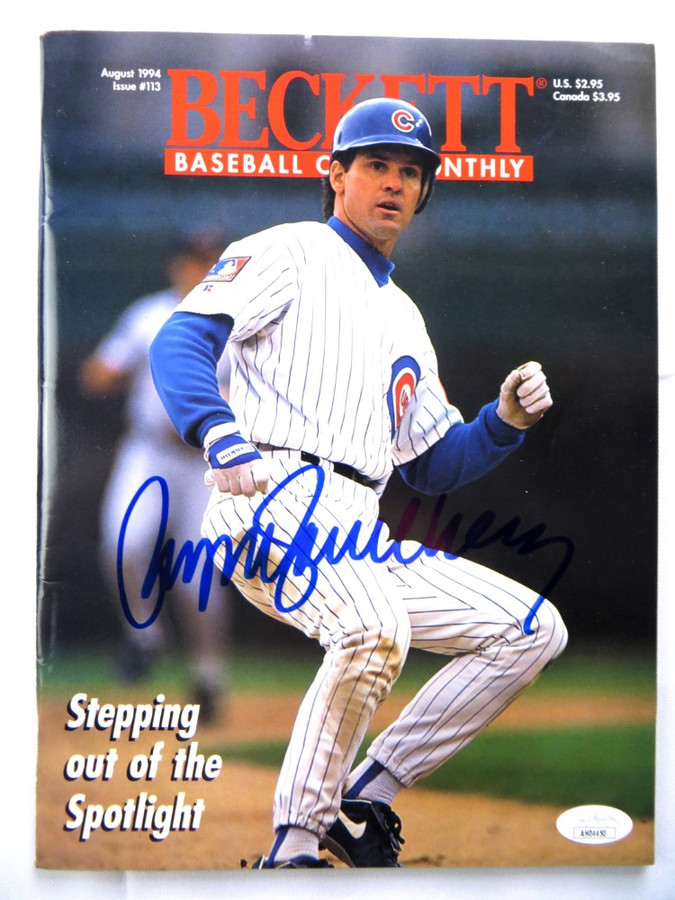 Ryne Sandberg Signed Autographed Magazine Beckett 1994 Cubs JSA AH04450