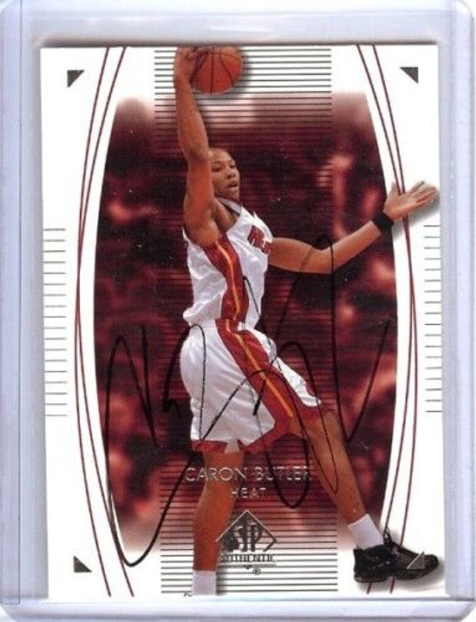 Caron Butler 03-04 Sp Authentic Card Auto Autograph