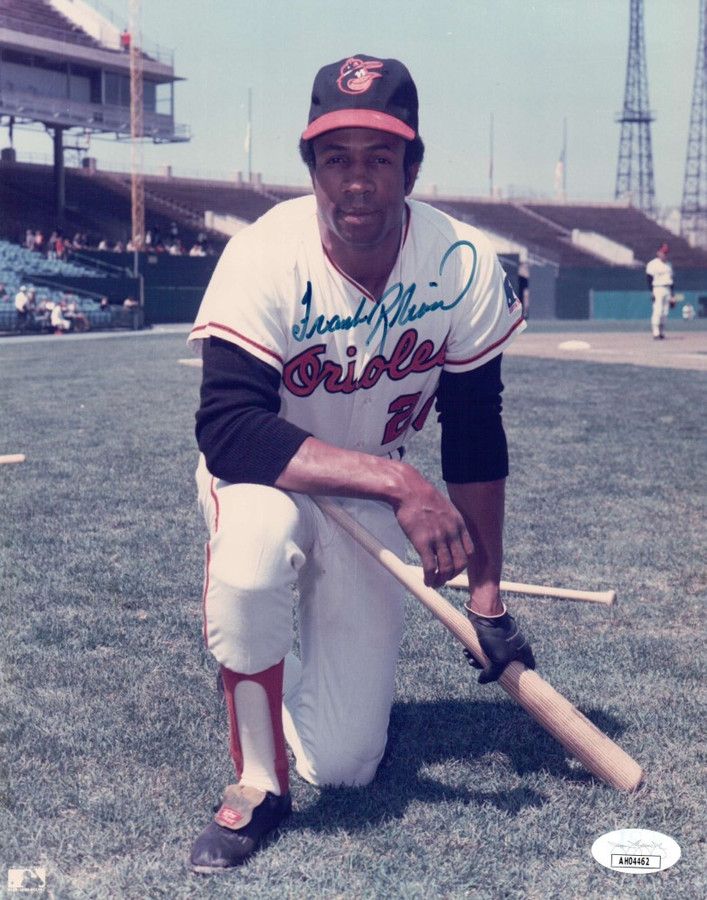 Frank Robinson Signed Autographed 8X10 Photo Baltimore Orioles JSA AH04462